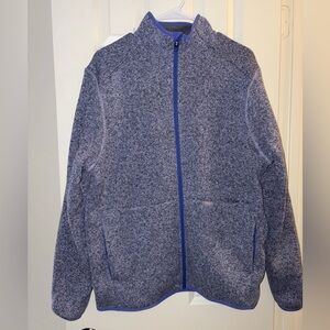 Figs Periwinkle Fleece Jacket